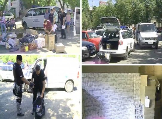 Maşini, bani şi ţigări de contrabandă, confiscate de la bişniţarii din Constanţa şi Medgidia